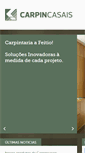 Mobile Screenshot of carpincasais.pt